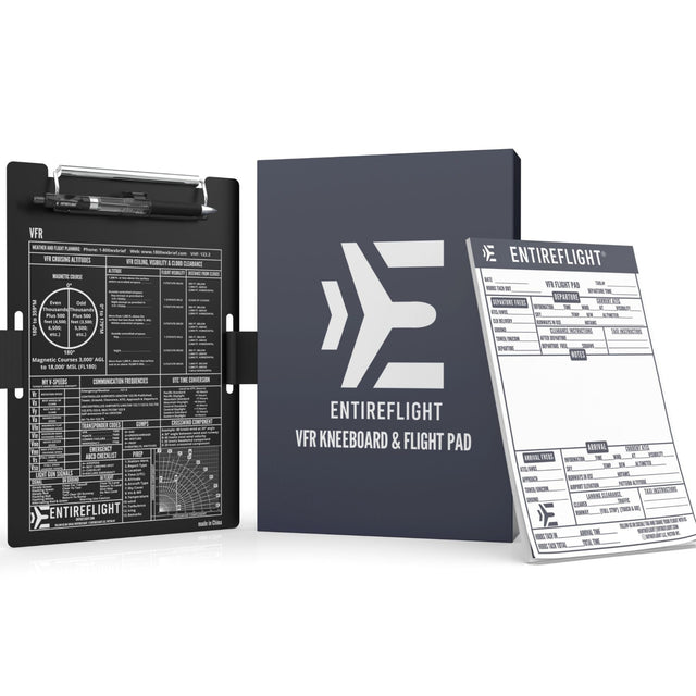 VFR Kneeboard & Flight Notepad Box Set.