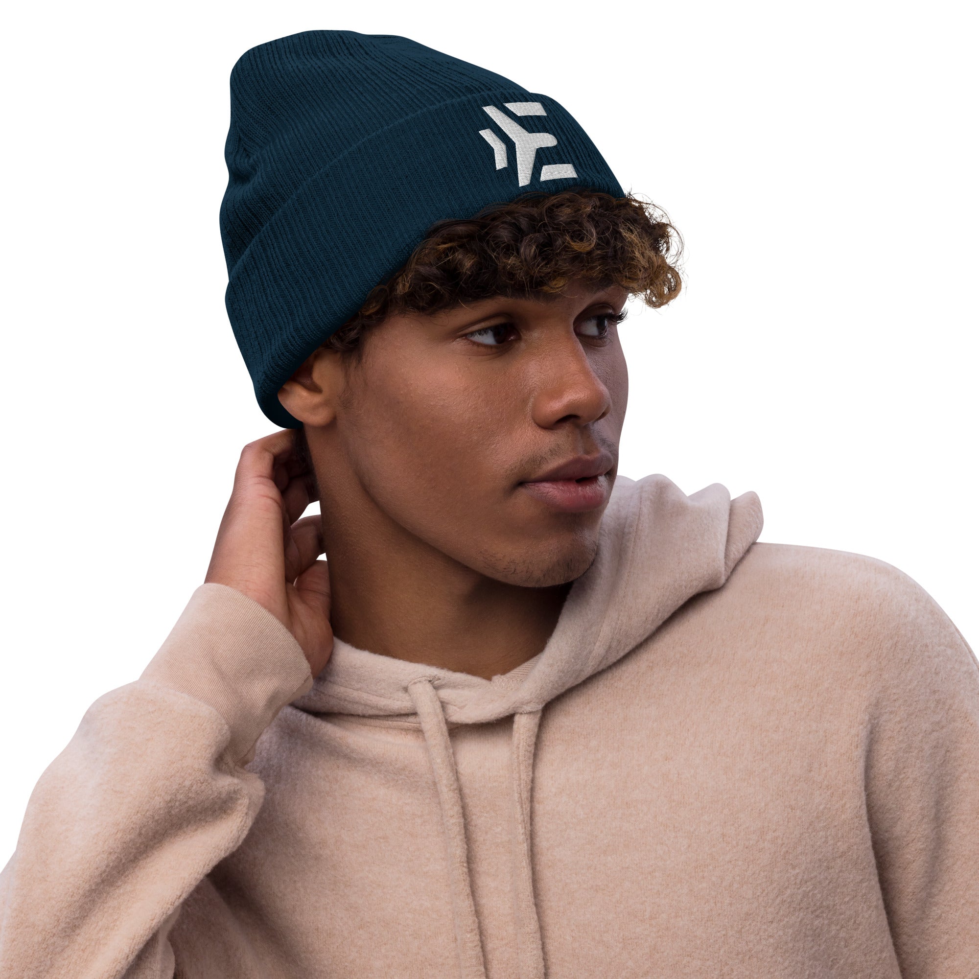 EntireFlight Branded Ribbed Knit Beanie – EntireFlight LLC