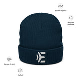EntireFlight Branded Ribbed Knit Beanie