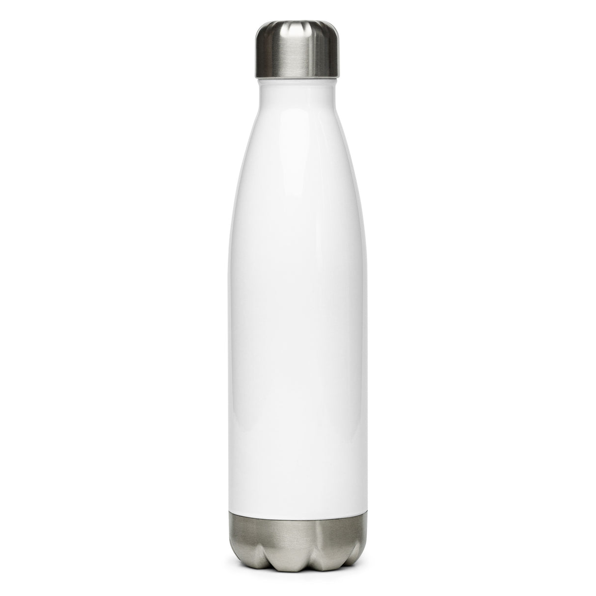 EntireFlight Stainless Steel Water Bottle Navy on White - Say You're a Pilot Without Saying You're a Pilot - Gifts for Pilots - Aviation Humor