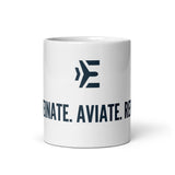 EntireFlight Coffee Cup - Caffeinate, Aviate, Repeat